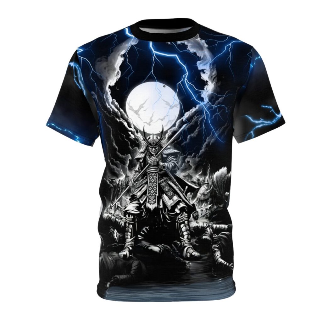 Samurai Warrior t-shirt - Mystic Thrift Store Samurai Warrior t-shirt