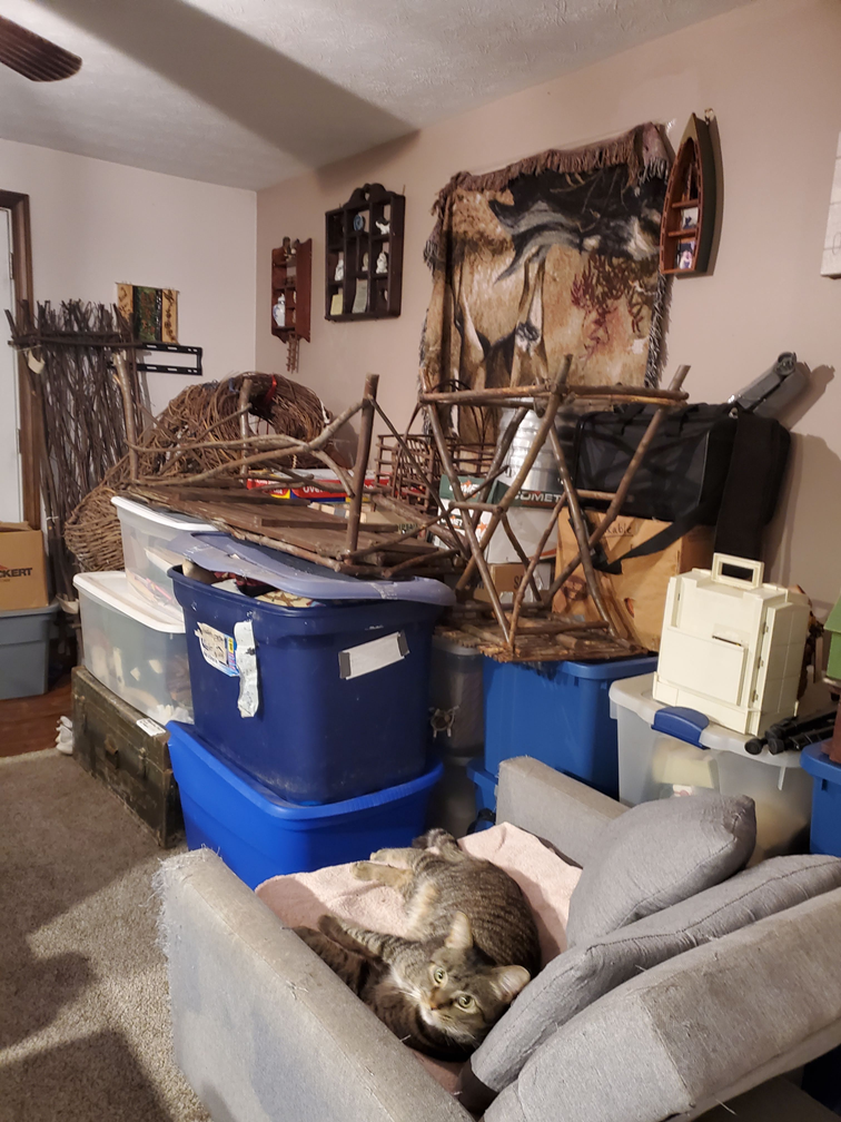 Crazy living room 1 - Mystic Thrift Store