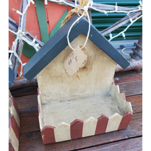 Americana Birdhouse Shelves
