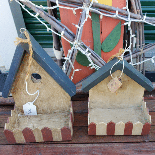 Americana Birdhouse Shelves