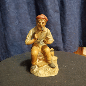Vintage Old Man Figurine