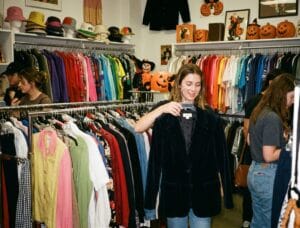 Thrifted Halloween costume ideas from thrift store aisles